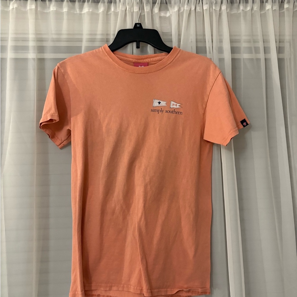 Simply Southern Orange T-Shirt for women